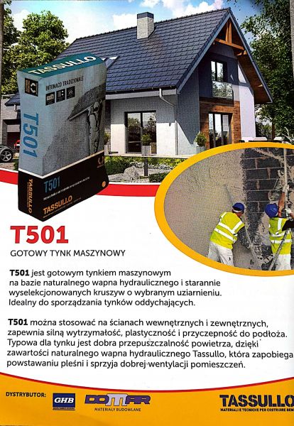 GOTOWY TYNK MASZYNOWY T501