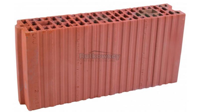 Cegła ceramiczna WIENERBERGER Porotherm 11,5 P+W 115x498x238 mm klasa 10